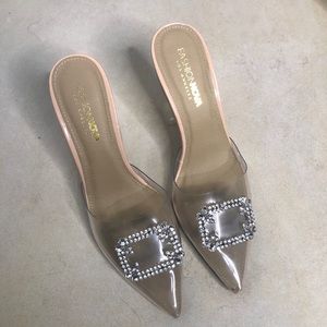 Fashion Nova Clear Heels